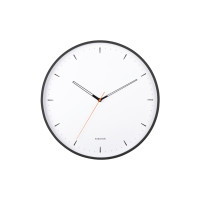 Nástenné hodiny Karlsson 5940BK, 40cm